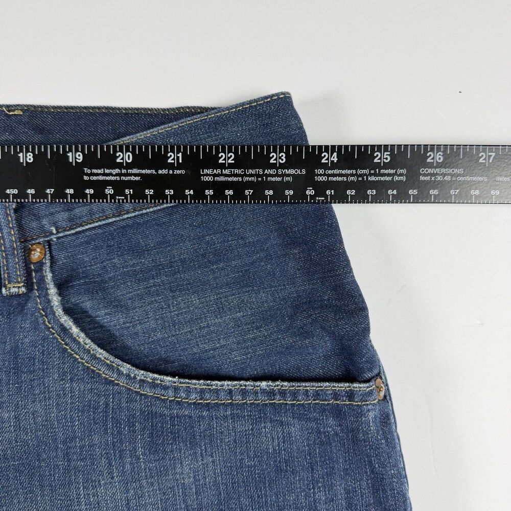 Polo Jeans Co RL 1967 Ashmore Original Jeans Mens 50x32 Blue 100% Cotton - Picture 12 of 13
